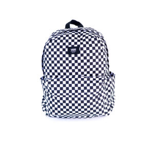 MOCHILA VANS OLD SKOOL CHECK CUADROS BLANCA