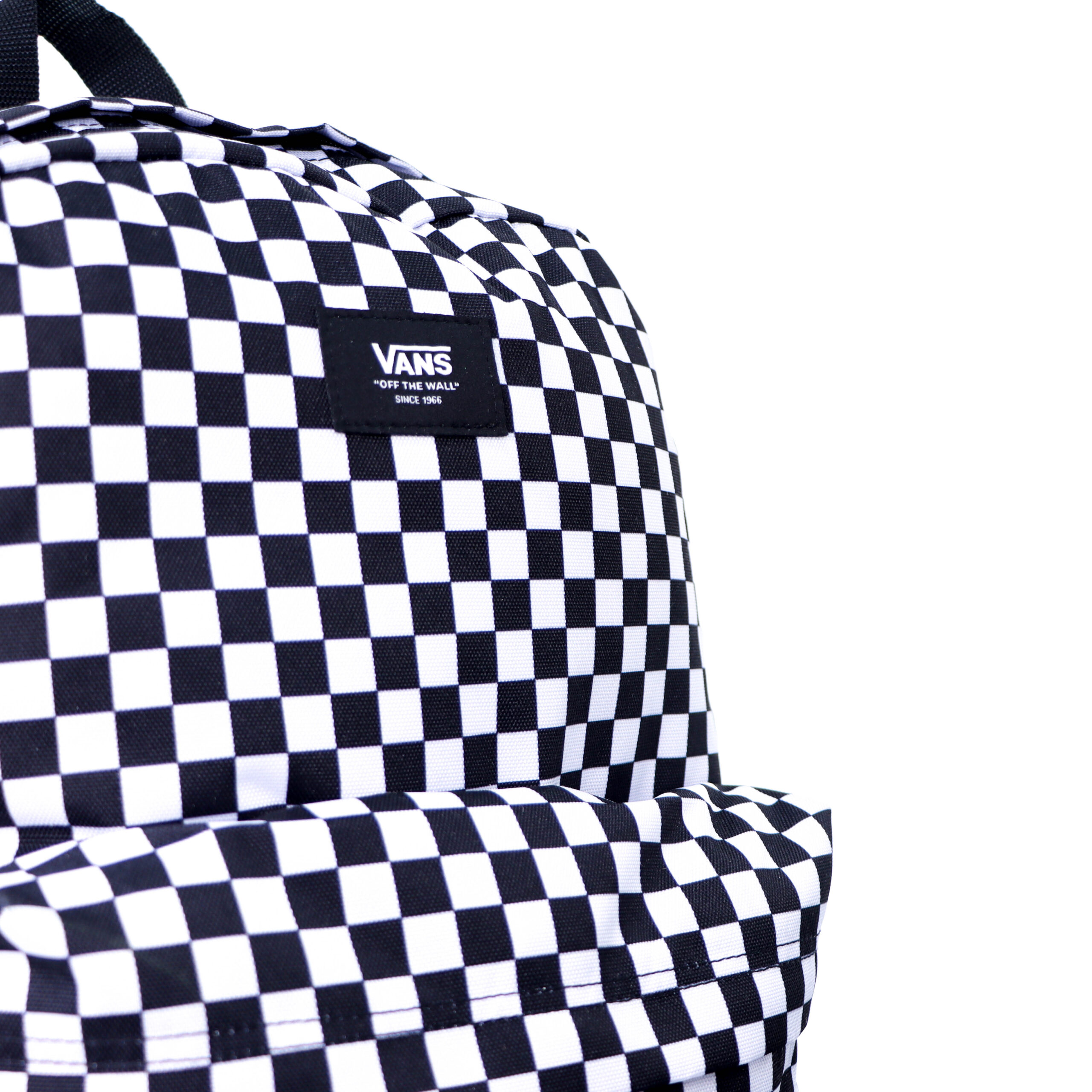 MOCHILA VANS OLD SKOOL CHECK CUADROS BLANCA - Image 4