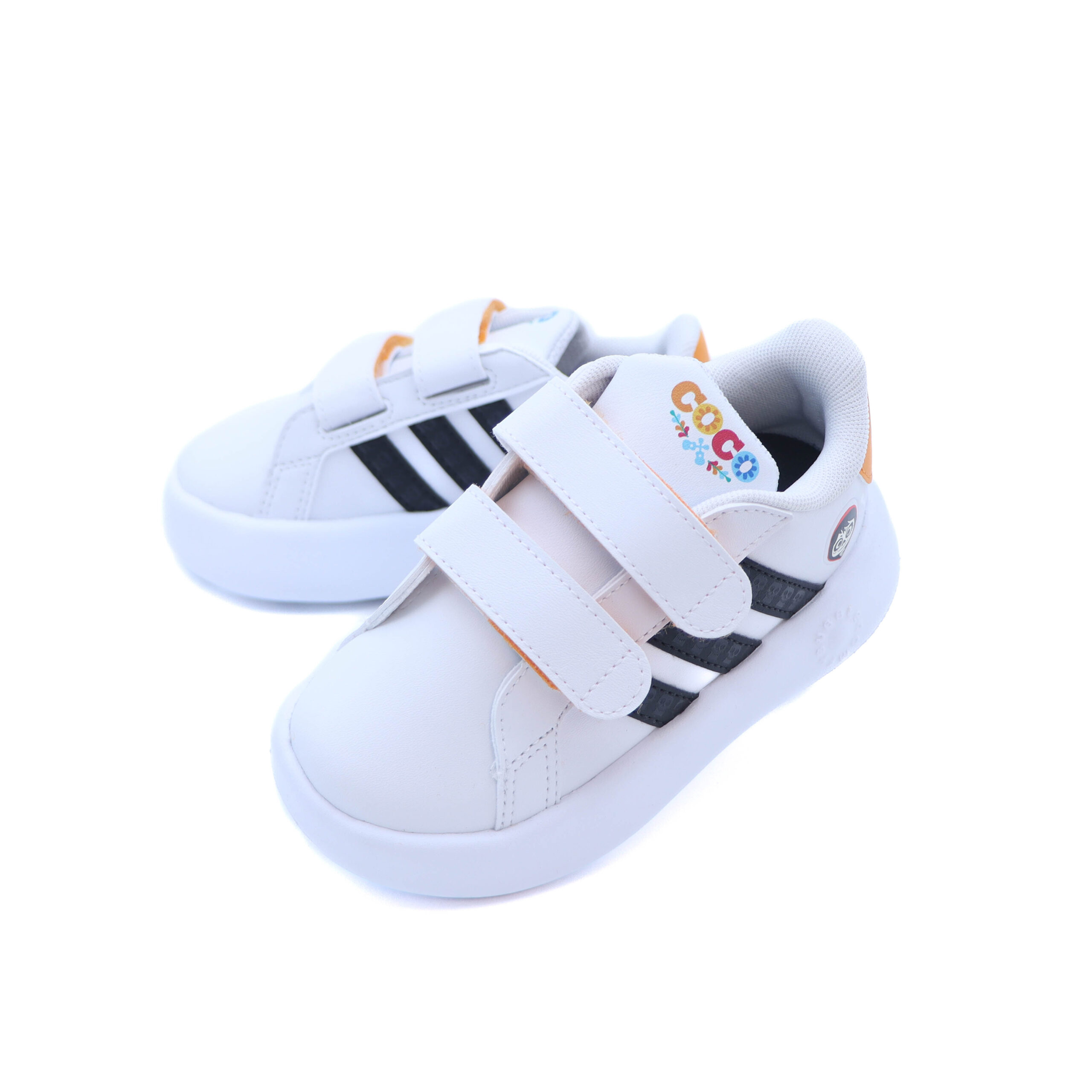 ADIDAS GRAND COURT BLACO NEGRO AMARILLO - Image 3