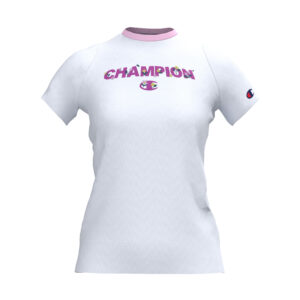 CHAMPION PLAYERA BCO ROSA
