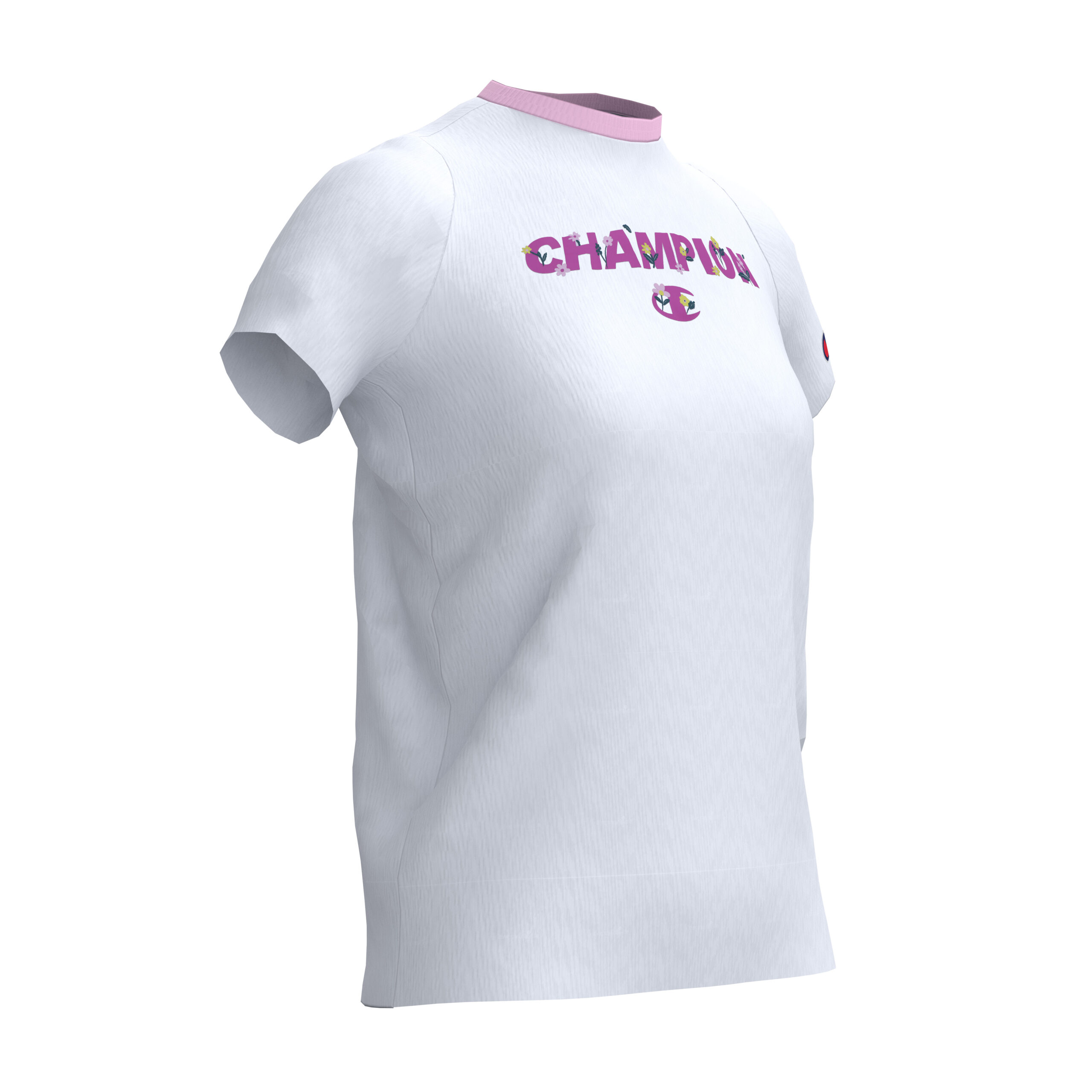 CHAMPION PLAYERA BCO ROSA - Image 2